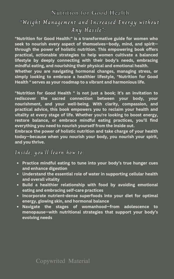 Nutrition for Good Health - Image 3