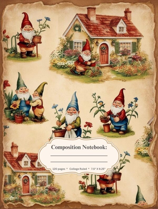 Gnomes Composition Notebook